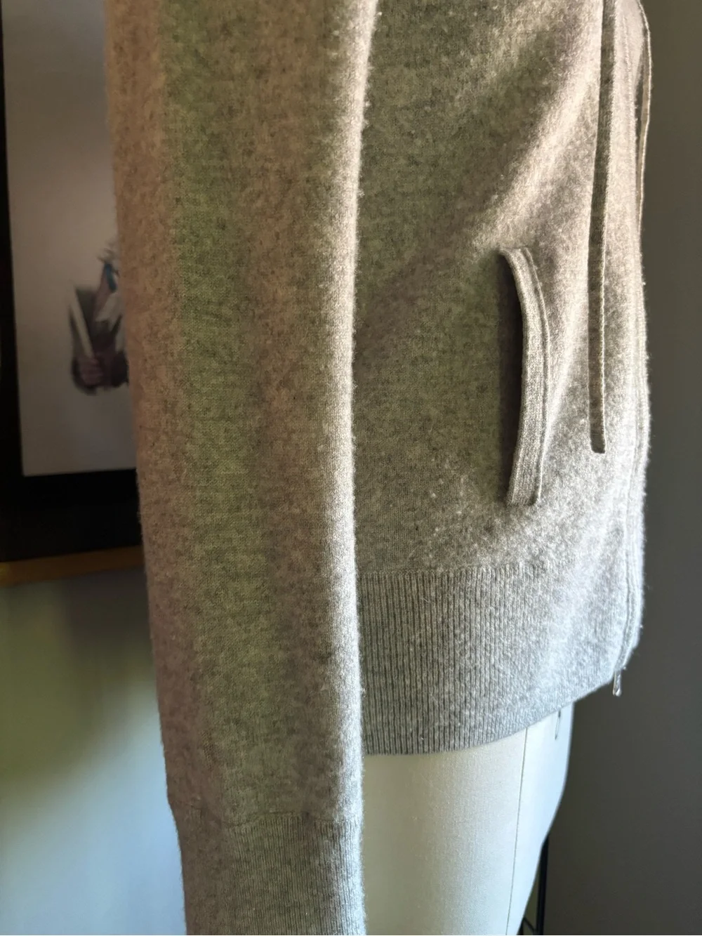 Light Grey Italian Cashmere Sweater